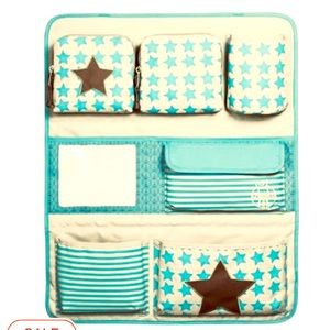 Lassig 4Kids Car Wrap-to-Go Olive/Starlight